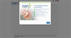 Desktop Screenshot of nanotecchile.com